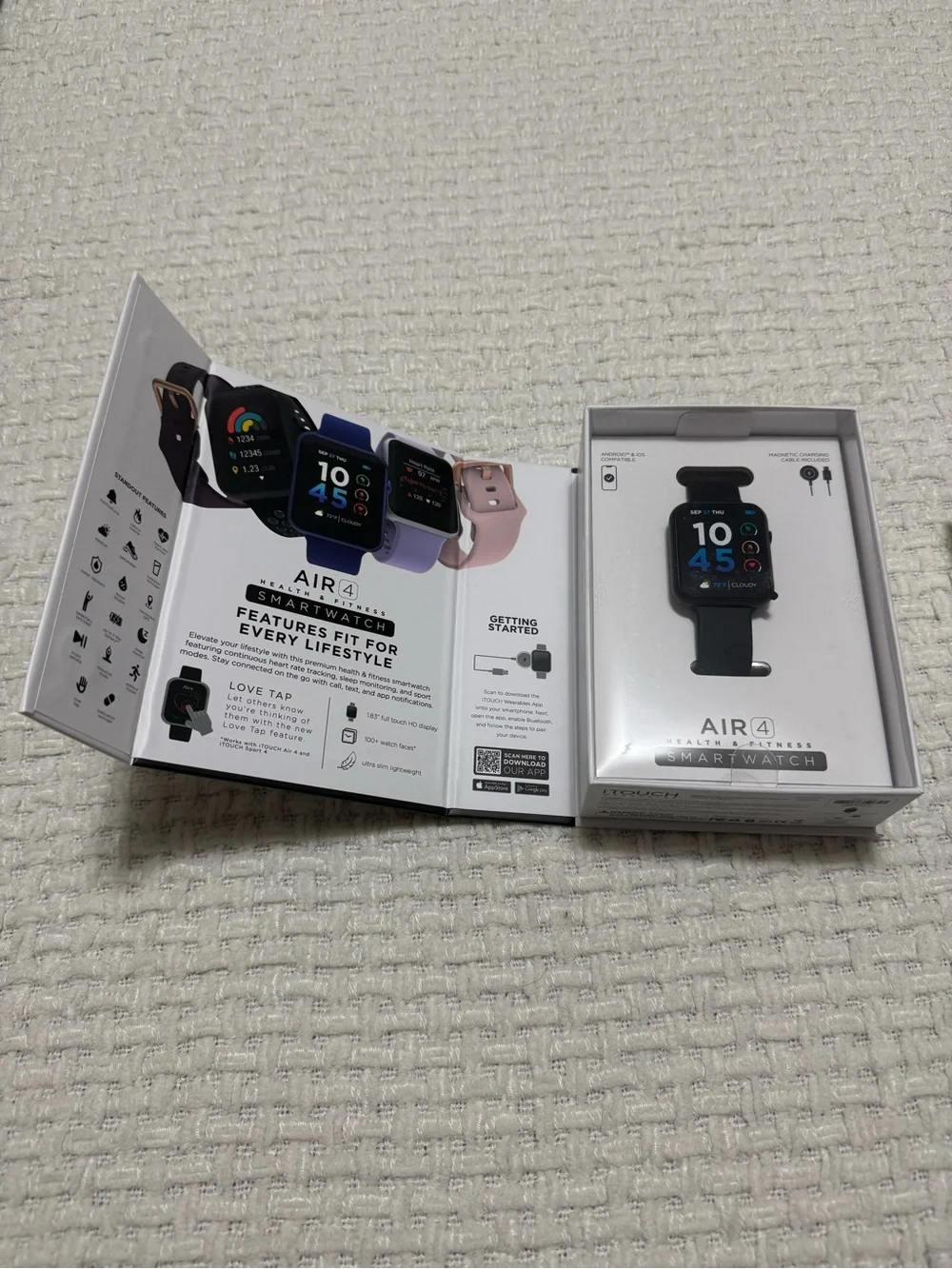 iTouch Wearables Air 4 Smartwatch Brand new with box Never used